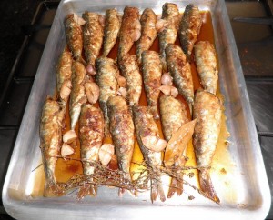 Sardines amb escabetx